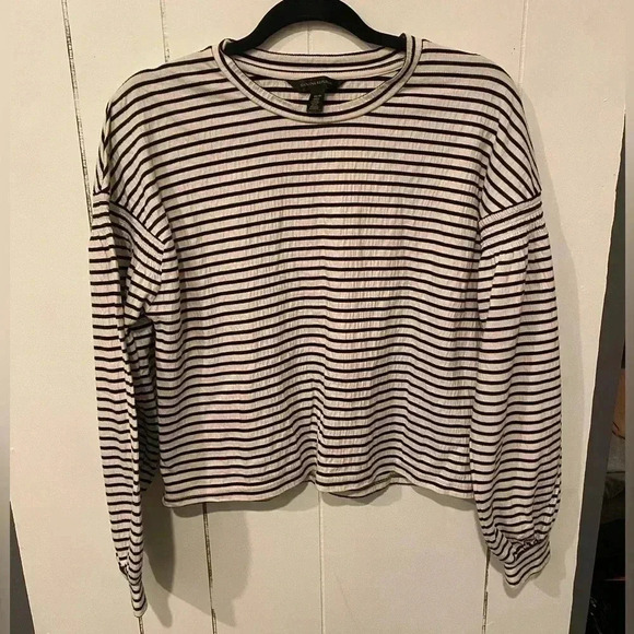 Banana Republic Striped  Long Sleeve - Picture 1 of 4